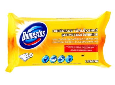 Robčki univerzalni za čiščenje vseh površin Domestos 60/1 rumeni