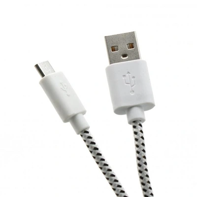 Kabel USB tip A-M<=>USB tip micro B-M 1.0m White - SBOX pleten Kabel USB tip A-M<=>USB tip micro B-M 1.0m White - SBOX pleten