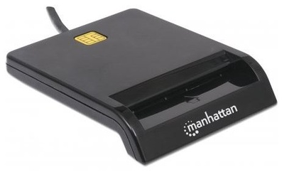 Bralnik kartic MANHATTAN za Smart kartice Chip - USB 2.0
