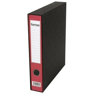 Registrator A4 ozek Fornax Prestige rdeč s škatlo Registrator A4 ozek Fornax Prestige rdeč s škatlo