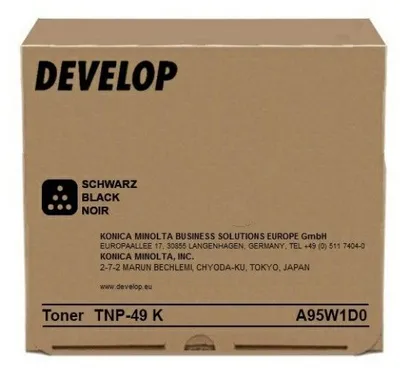 Toner DEVELOP TNP49K Black - ineo +3351 original Toner DEVELOP TNP49K Black - ineo +3351 original