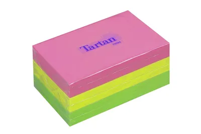 Lističi samolepilni 127x76mm 600 listov neon barve Tartan 3M 655T-NR 6/1 Lističi samolepilni 127x76mm 600 listov neon barve Tartan 3M 655T-NR 6/1