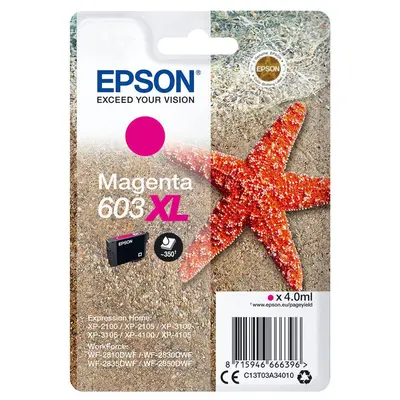 Črnilo EPSON T03A34 603XL Magenta original Črnilo EPSON T03A34 603XL Magenta original