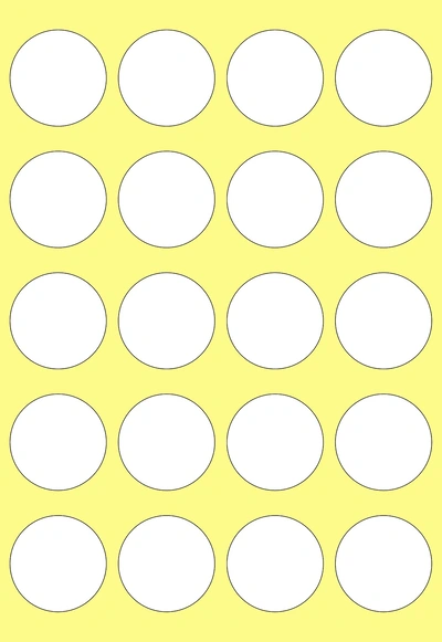 Etiketa slip fi 32mm 1/1 Etiketa slip fi 32mm 1/1