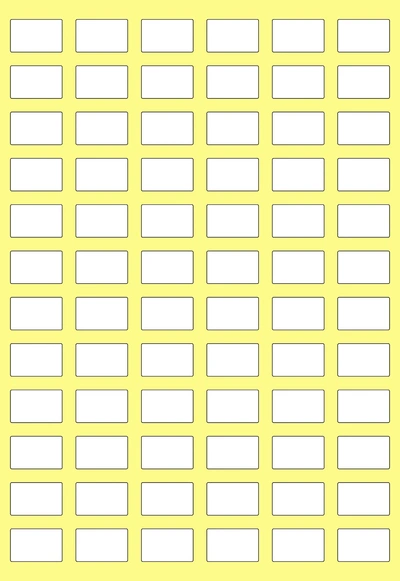 Etiketa slip 19x12mm 1/1 Etiketa slip 19x12mm 1/1