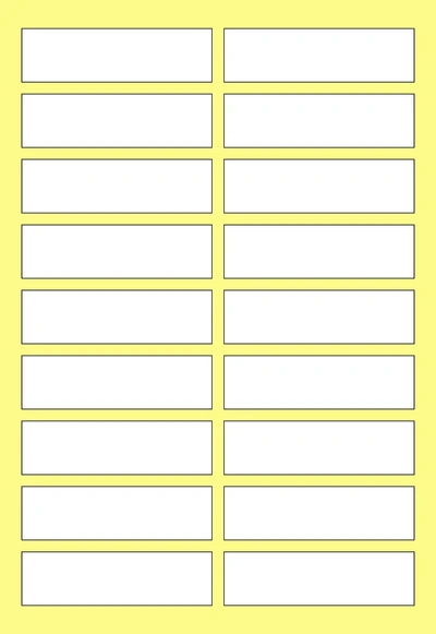 Etiketa slip 64x18mm 1/1 Etiketa slip 64x18mm 1/1