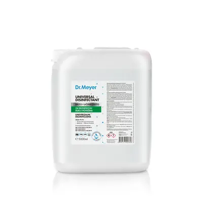 Sredstvo za dezinfekcijo univerzalno 5l Dr.Meyer Sredstvo za dezinfekcijo univerzalno 5l Dr.Meyer