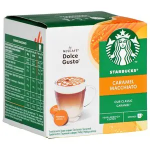NESCAFE DG Starbucks Caramel Macchiato 127,8g (12 kapsul) NESCAFE DG Starbucks Caramel Macchiato 127,8g (12 kapsul)