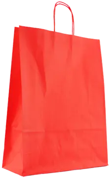 Vrečka papirnata MIDI 260x350x120mm rdeča Vrečka papirnata MIDI 260x350x120mm rdeča