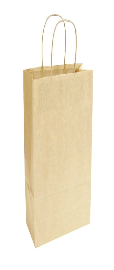 Vrečka papirnata Aristo za steklenico 140x380x80mm natron Vrečka papirnata Aristo za steklenico 140x380x80mm natron