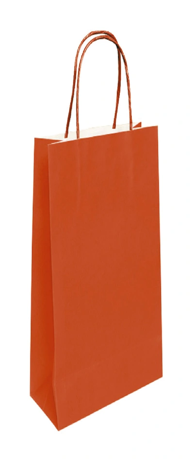 Vrečka papirnata Aristo za steklenico 140x380x80mm rdeča Vrečka papirnata Aristo za steklenico 140x380x80mm rdeča