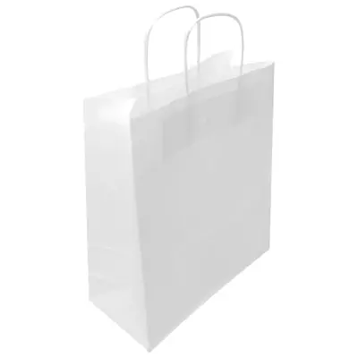 Vrečka papirnata MAXI 320x410x120mm bela