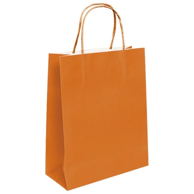 Vrečka papirnata MAXI 320x410x120mm oranžna Vrečka papirnata MAXI 320x410x120mm oranžna