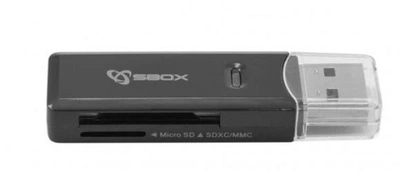 Bralnik kartic SBOX CR-01 za microSD/SD//MMC - USB 3.0 Bralnik kartic SBOX CR-01 za microSD/SD//MMC - USB 3.0