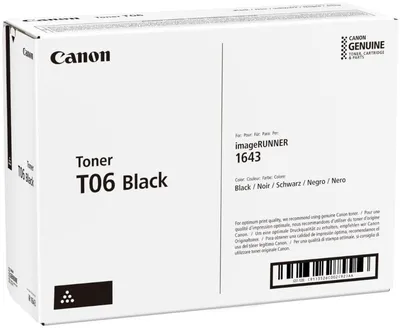 Toner CANON T06 Black original Toner CANON T06 Black original
