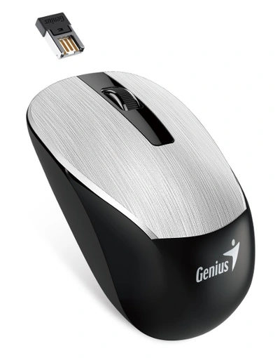 Miška GENIUS NX-7015 BlueEye Wireless - silver Miška GENIUS NX-7015 BlueEye Wireless - silver