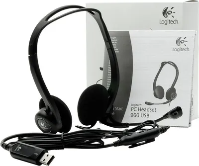 Slušalke z mikrofonom LOGITECH PC 960 Stereo Headset USB Slušalke z mikrofonom LOGITECH PC 960 Stereo Headset USB