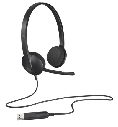 Slušalke z mikrofonom LOGITECH H340 USB Slušalke z mikrofonom LOGITECH H340 USB