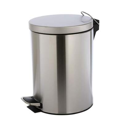 Koš za odpadke s pedalom inox 20l
