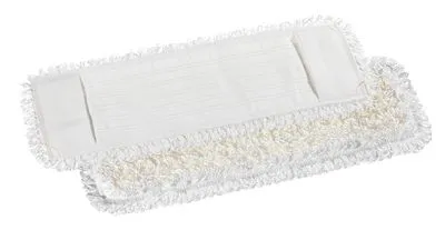 Mop/zamenljivo brisalo za čiščenje tal 40 cm microfibra bela Mop/zamenljivo brisalo za čiščenje tal 40 cm microfibra bela
