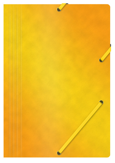 Mapa z elastiko prešpan 233x318mm rumena