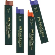 Minice za tehnični svinčnik 0,5 Faber Castell 9125 B 12/1 Minice za tehnični svinčnik 0,5 Faber Castell 9125 B 12/1