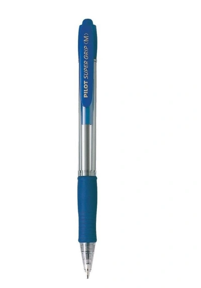 Kemični svinčnik Pilot BPGP-10R-M Super Grip 1,0 moder Kemični svinčnik Pilot BPGP-10R-M Super Grip 1,0 moder