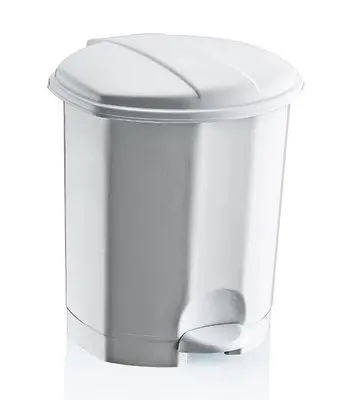 Koš za odpadke s pedalom PVC 5l sort Koš za odpadke s pedalom PVC 5l sort