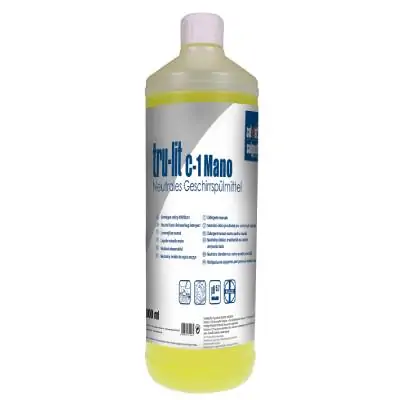 Detergent za ročno pomivanje posode TRU-LIT C-1 Mano 1l