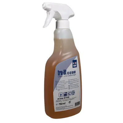 Sredstvo za čiščenje in razmaščevanje s pumpico TRU-LIT C-6 Grill 750ml