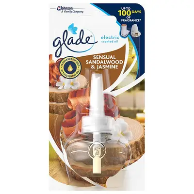 Refil za električni osvežilec prostora Glade 20ml Bali Sand. Refil za električni osvežilec prostora Glade 20ml Bali Sand.