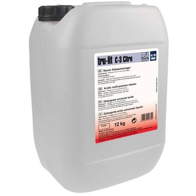 Sredstvo za odstranjevanje vodnega kamna TRU-LIT C-3 Citro 12 kg