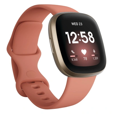Pametna ura FITBIT Versa 3, Pink Clay/Soft Gold Pametna ura FITBIT Versa 3, Pink Clay/Soft Gold