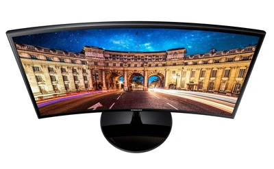 Monitor LCD 24" SAMSUNG C24F390FHR - FullHD LED VA - Curved Business Monitor LCD 24" SAMSUNG C24F390FHR - FullHD LED VA - Curved Business