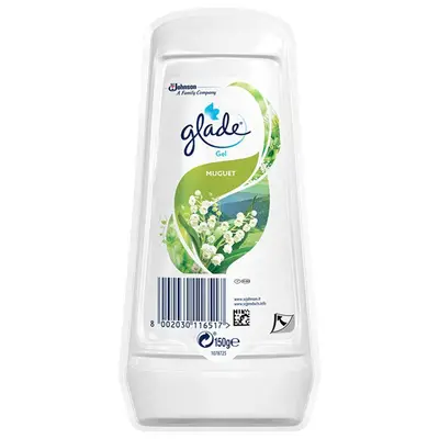 Osvežilec prostora gel Glade 150gr šmarnica Osvežilec prostora gel Glade 150gr šmarnica