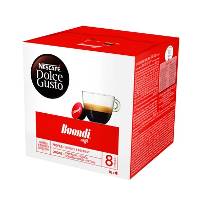NESCAFE Dolce Gusto Espresso Buondi 112g (16 kapsul) NESCAFE Dolce Gusto Espresso Buondi 112g (16 kapsul)