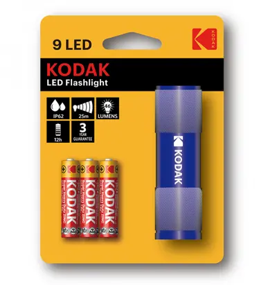 Svetilka Kodak 9 LED Flashlight modra Svetilka Kodak 9 LED Flashlight modra