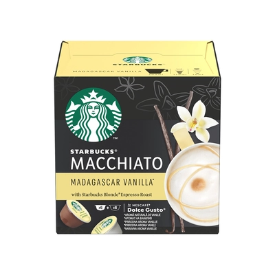 NESCAFE DG Starbucks Vanilla Macchiato 132g (12 kapsul) NESCAFE DG Starbucks Vanilla Macchiato 132g (12 kapsul)