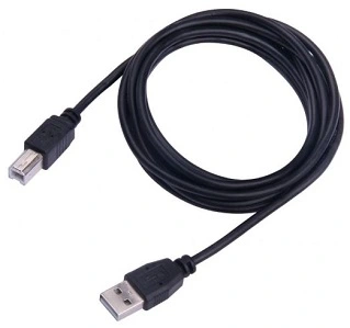 Kabel USB tip A-M<=>USB tip B-M 2.0m USB2.0 - SBOX - črn Kabel USB tip A-M<=>USB tip B-M 2.0m USB2.0 - SBOX - črn