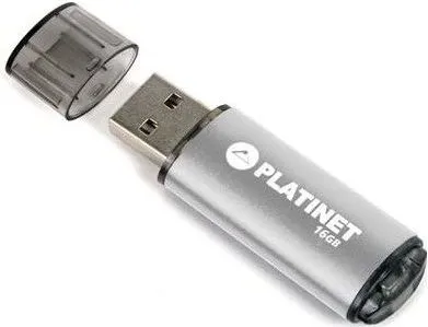 USB 2.0 Flash drive 16GB PLATINET PENDRIVE X-Depo - Silver USB 2.0 Flash drive 16GB PLATINET PENDRIVE X-Depo - Silver