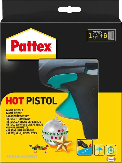 Lepilna pištola + 6 kartuš Pattex Henkel Lepilna pištola + 6 kartuš Pattex Henkel