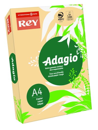 Papir fotokopirni color A4 80gr Rey Adagio pastel 500/1 slonova kost 93 avorio Papir fotokopirni color A4 80gr Rey Adagio pastel 500/1 slonova kost 93 avorio