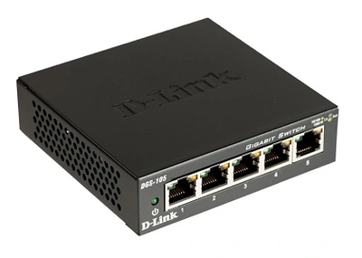 Omrežno stikalo 10/100/1000Mbps 5 portni D-LINK DGS-105/E metal case Omrežno stikalo 10/100/1000Mbps 5 portni D-LINK DGS-105/E metal case