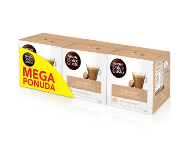 NESCAFE Dolce Gusto Cortado 302,4g (48 kapsul) MEGAPACK NESCAFE Dolce Gusto Cortado 302,4g (48 kapsul) MEGAPACK