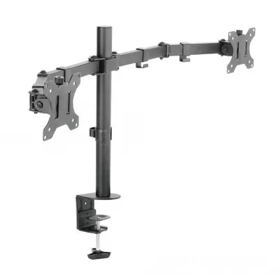 Namizno stojalo SBOX 13''-32" 8kg/monitor univerzalno, pomično, za 2 LCD monitor ja Namizno stojalo SBOX 13''-32" 8kg/monitor univerzalno, pomično, za 2 LCD monitor ja