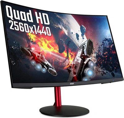 Monitor LCD 31.5" ACER Nitro XZ322QU Curved 2560x1440 WQHD 2K 165Hz VA 1ms Monitor LCD 31.5" ACER Nitro XZ322QU Curved 2560x1440 WQHD 2K 165Hz VA 1ms