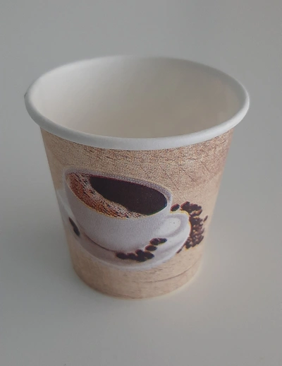 Skodelica papirnata za kavo 0,10l Coffee 2go brez pokrovčka 100/1 Skodelica papirnata za kavo 0,10l Coffee 2go brez pokrovčka 100/1