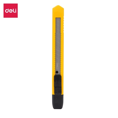 Nož skalpel Deli ozki 9mm 2051 s PVC vodilom Nož skalpel Deli ozki 9mm 2051 s PVC vodilom