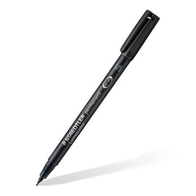 Marker permanentni 0,4mm CD/DVD Staedtler Lumocolor 313 črn Marker permanentni 0,4mm CD/DVD Staedtler Lumocolor 313 črn