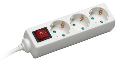 Kabelski podaljšek šuko-M=> 3x šuko-Ž 3m s sklopko 16A 250V 3500W 0815 Kabelski podaljšek šuko-M=> 3x šuko-Ž 3m s sklopko 16A 250V 3500W 0815
